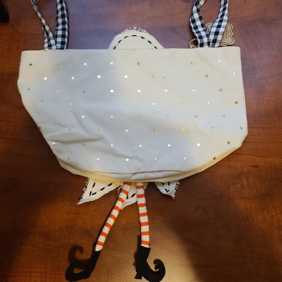 FINAL PRICE!! NWTs Mud Pie Canvas Treat Bag - Picture 2 of 3